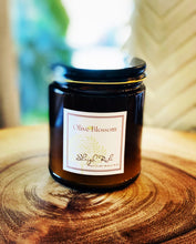 Load image into Gallery viewer, AMBER 8 OZ JAR CANDLE WITH LID