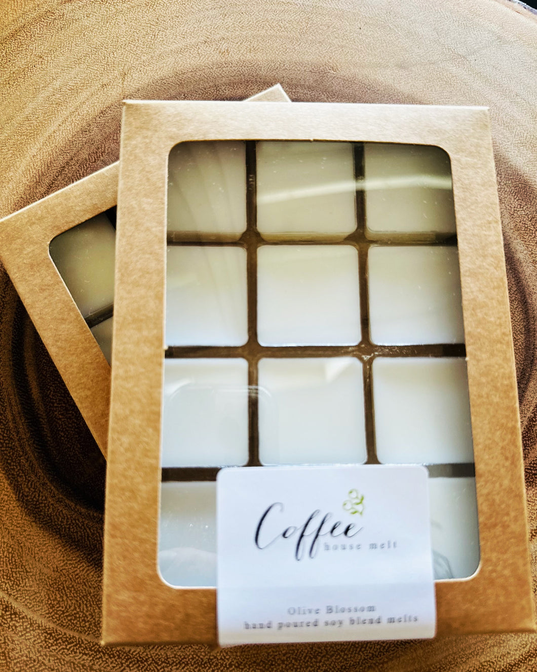 COFFEE HOUSE | 12 BLOSSOM MELTS IN KRAFT BOX