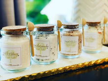 Load image into Gallery viewer, MILK &amp; HONEY | JAR OF 8 OZ BATH SALTS WITH SPOON
