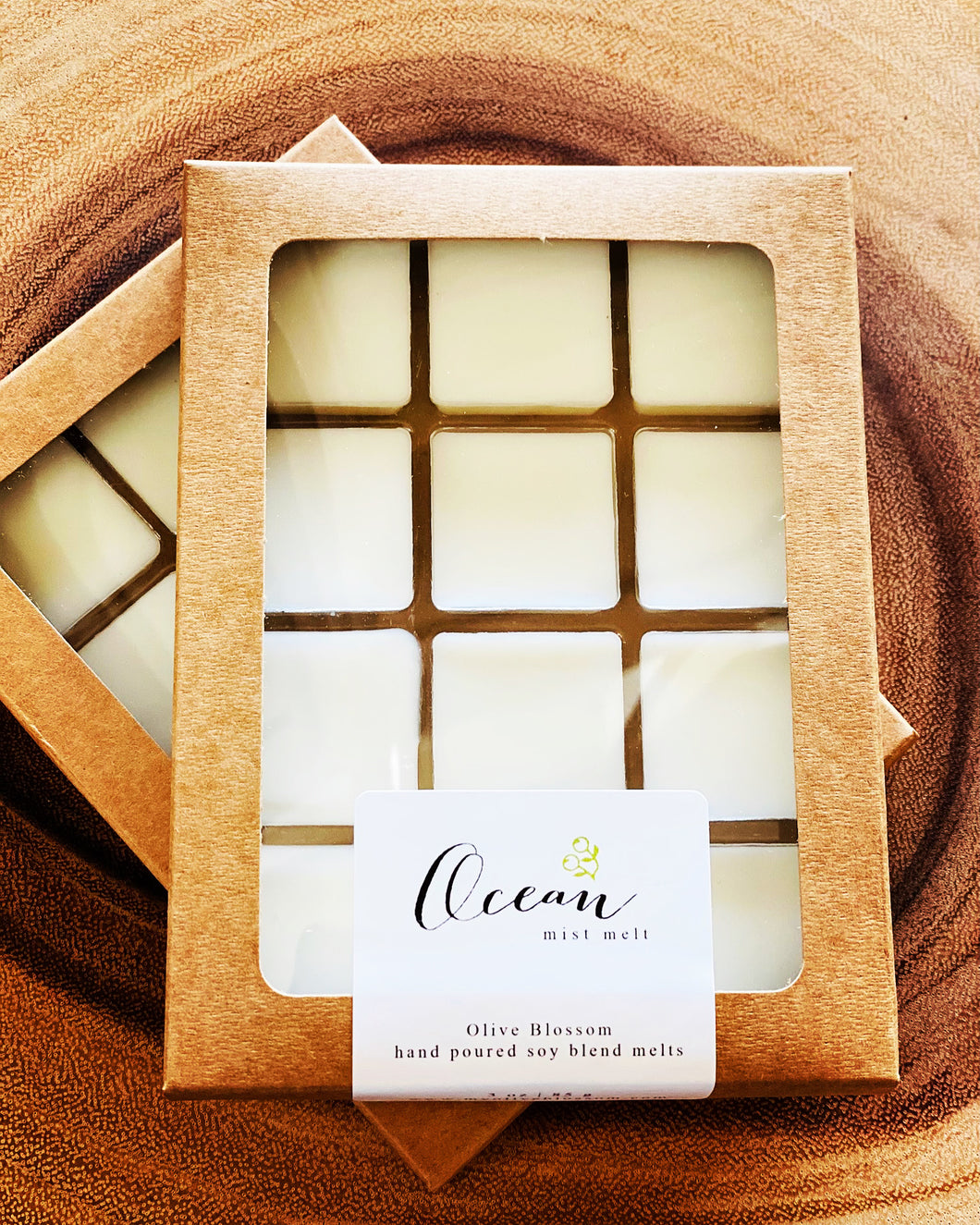 OCEAN MIST | 12 BLOSSOM MELTS IN KRAFT BOX