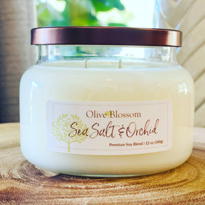 SEA SALT & ORCHID | CANDLE